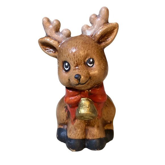Mouse and Deer Christmas Décor figurines - Picture 3 of 11
